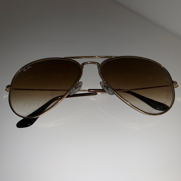 Ray Ban Authentic Polarized Aviator Sunglasses main image 3